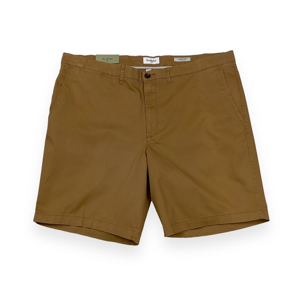 Goodfellow Shorts Mens Size 42 Brown Tan Khaki Chino Linden NWT